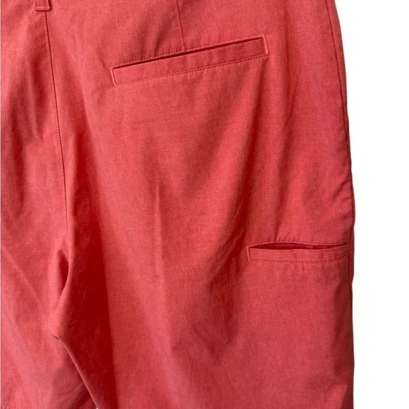 Nicklaus Golf Shorts Performance Fabric Lightweight Coral Men Size 36 - Picture 5 of 9